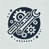DALL·E 2024-09-08 23.14.57 - An icon representing the dismantling or disassembly of equipment. The icon should depict tools like a wrench and screwdriver with a mechanical gear or - GlobalKlima